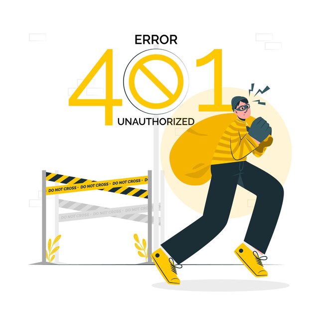 401 error unauthorized